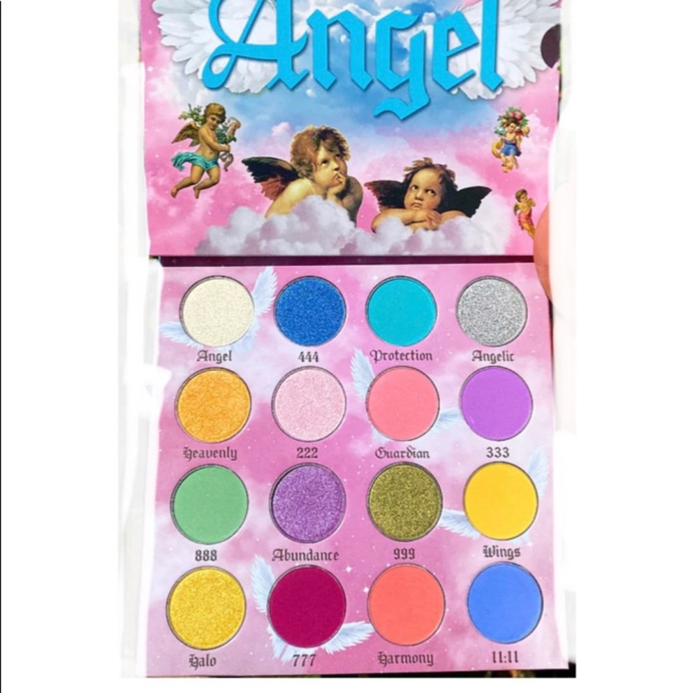 $10 Angel eyeshadow palette by peachy queen $10 WHEN BUNDLED WITH 3 OR MORE ITEM